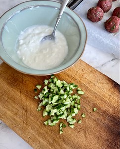 Zesty Cucumber Yoghurt