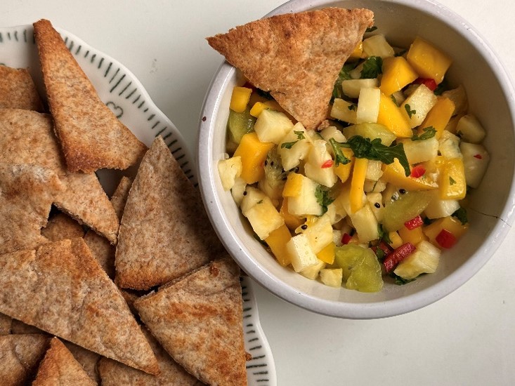 Sweet and Spicy Tropical Salsa